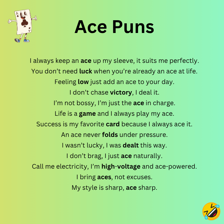 Ace Puns