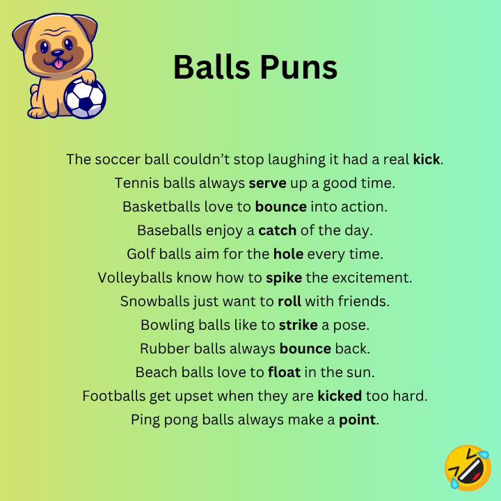Ball Puns One-Liners
