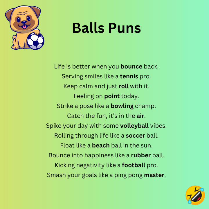 Ball Puns for Instagram