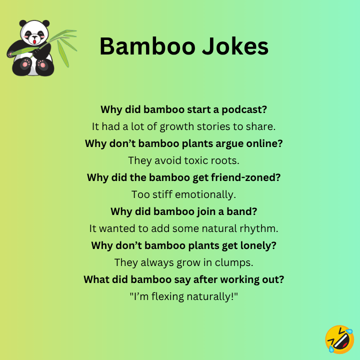 Bamboo Jokes Reddit