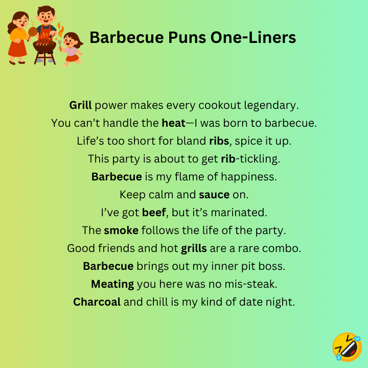 Barbecue Puns One-Liners