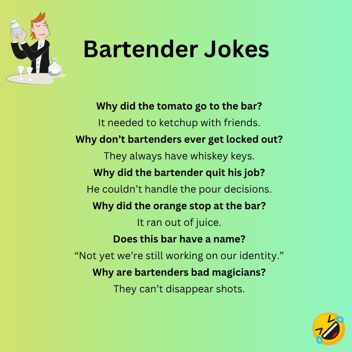 Bartender Jokes