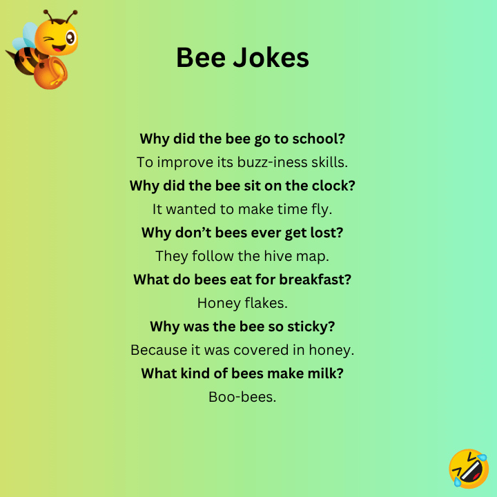 Bee Jokes for Kids