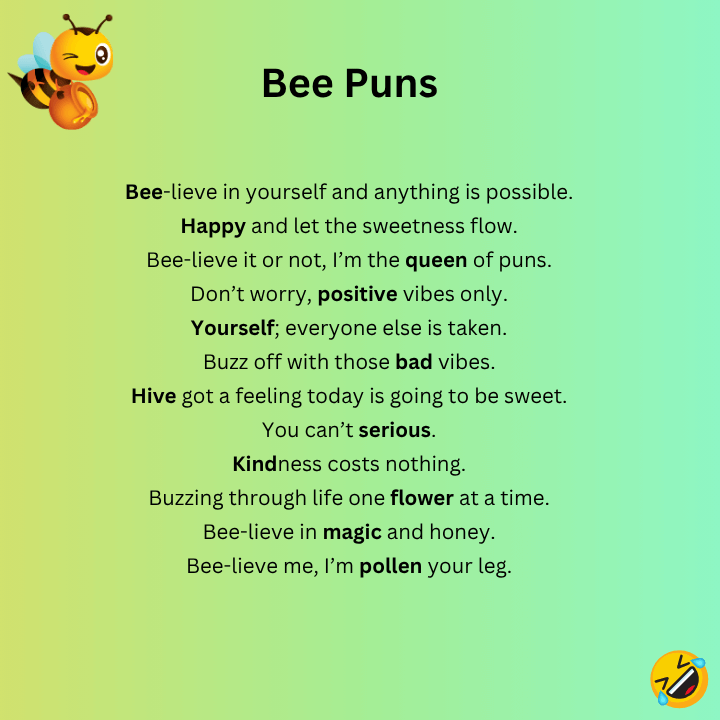 Bee Puns