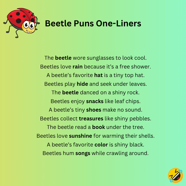 Beetle Puns One-Liners