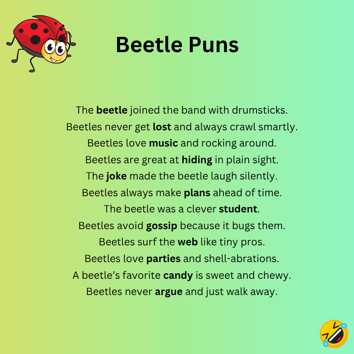 Beetle Puns