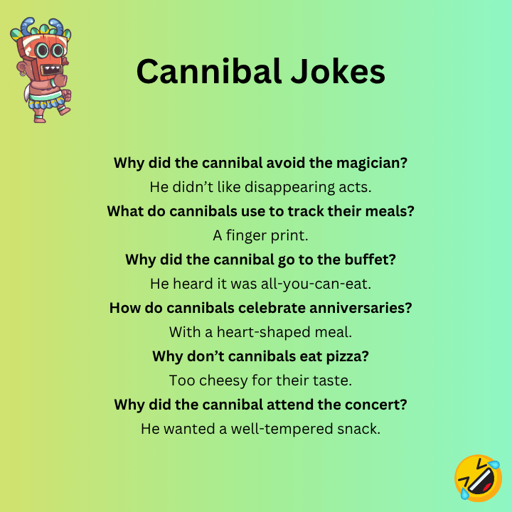 Best Cannibal Jokes