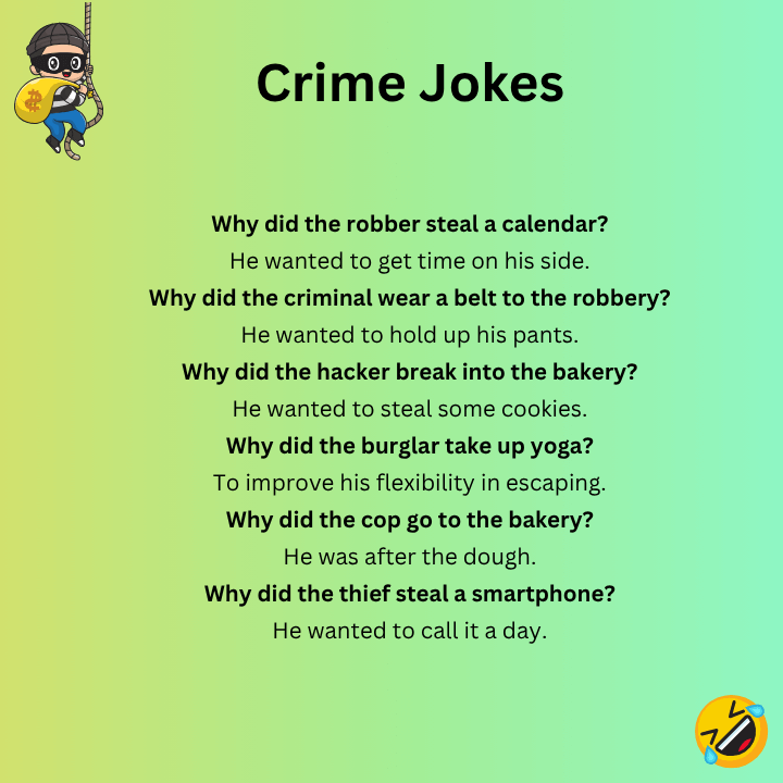 Best Crime Jokes