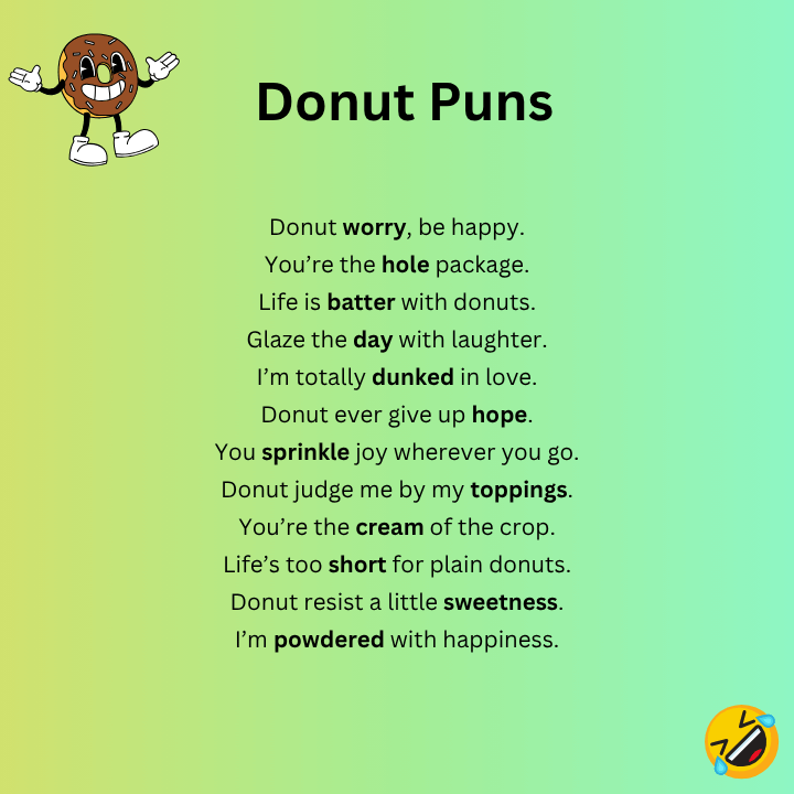 Best Donut Puns