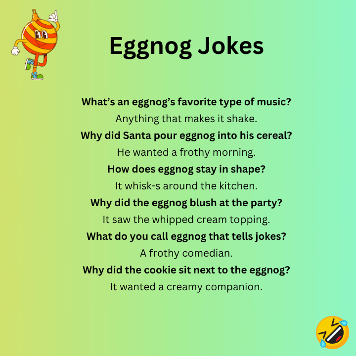 Best Eggnog Jokes