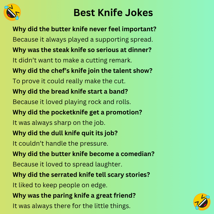Best Knife Jokes
