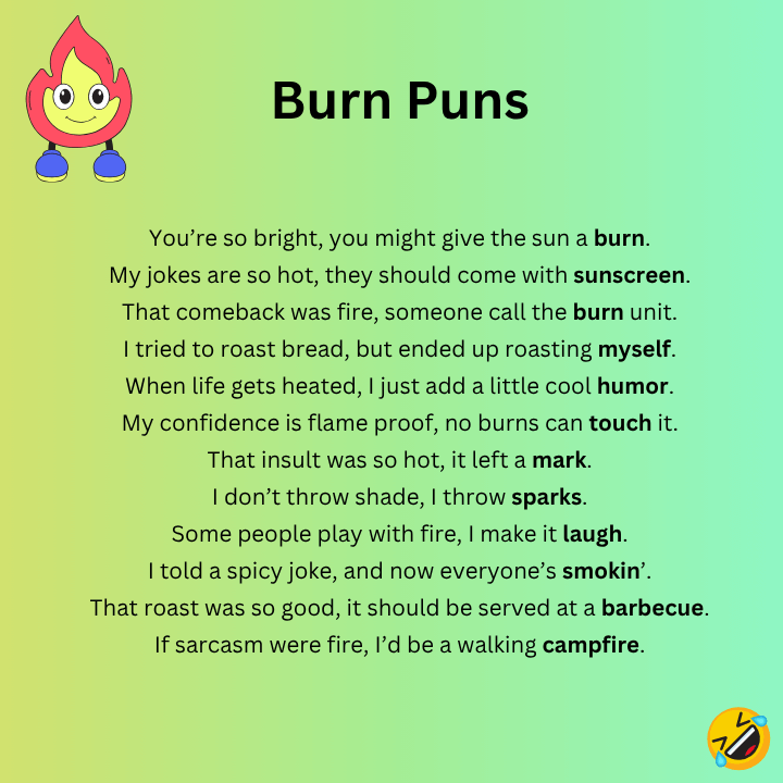 Burn Puns