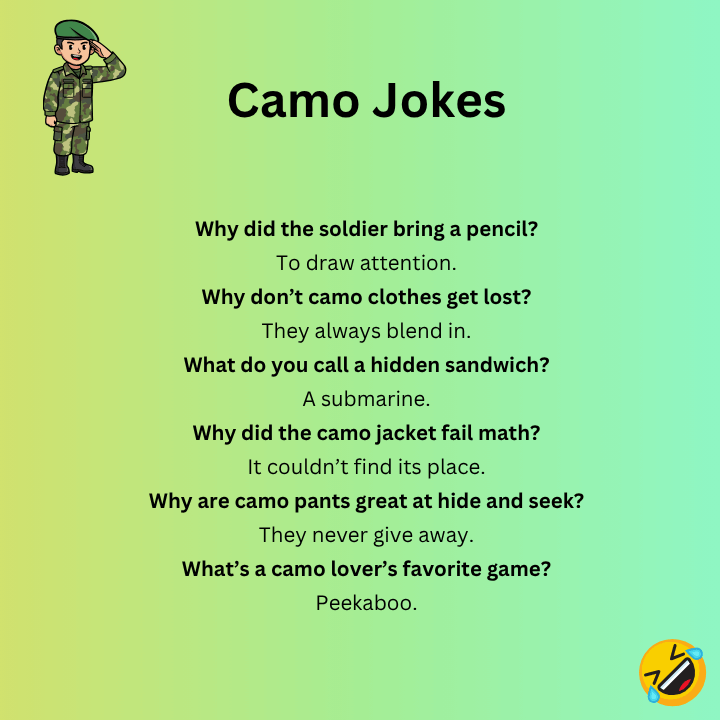 Camo Jokes