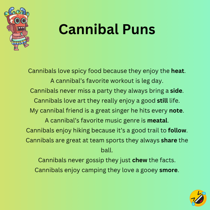 Cannibal Puns
