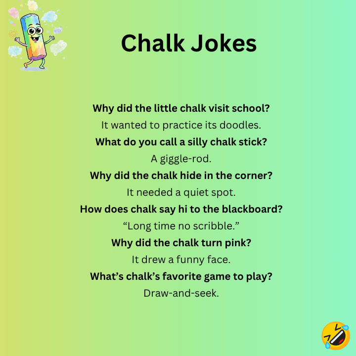 Chalk Jokes for Kids