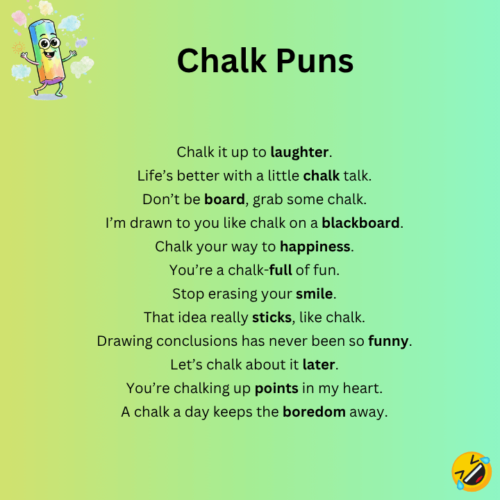 Chalk Puns