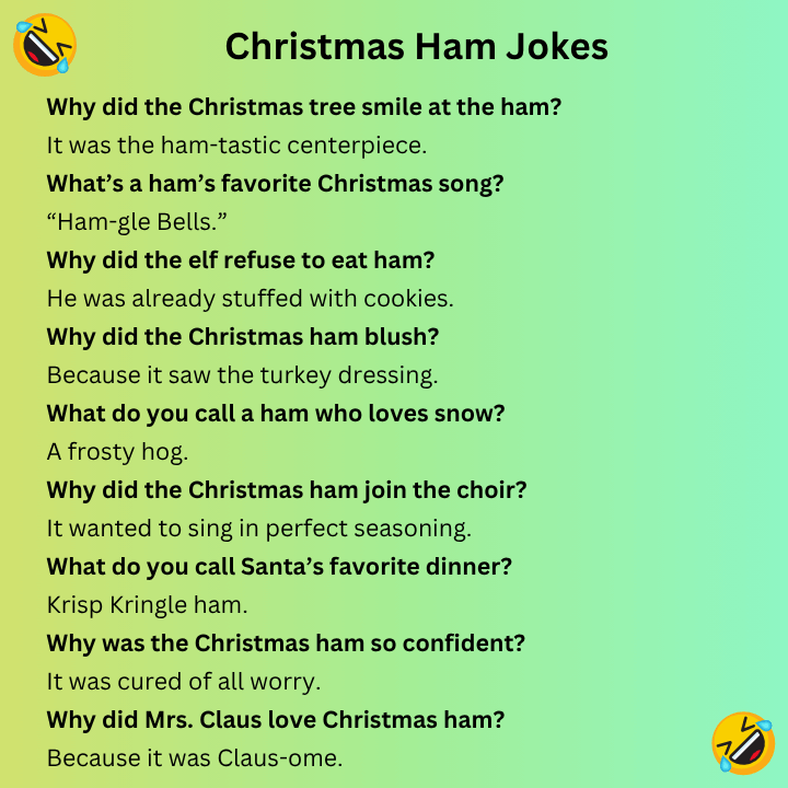 Christmas Ham Jokes