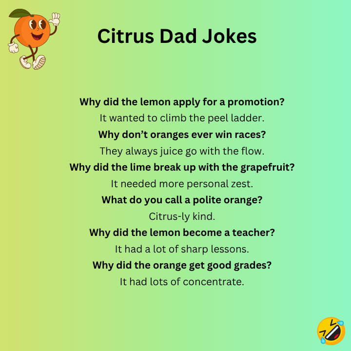 Citrus Dad Jokes