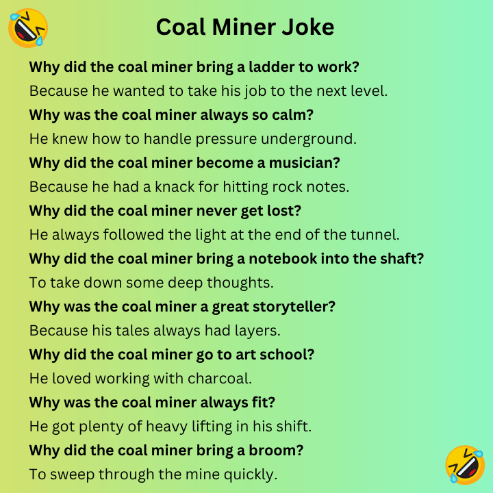Coal Miner Joke