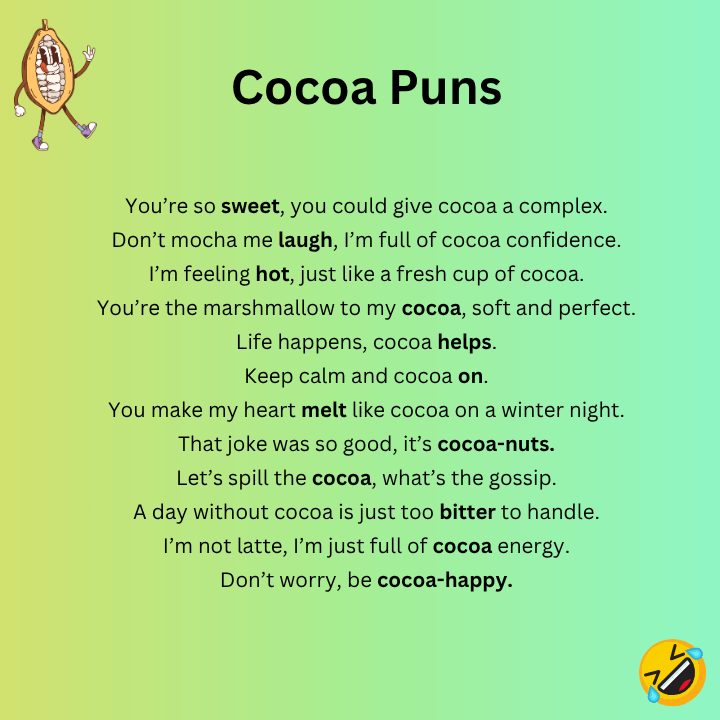 Cocoa Puns