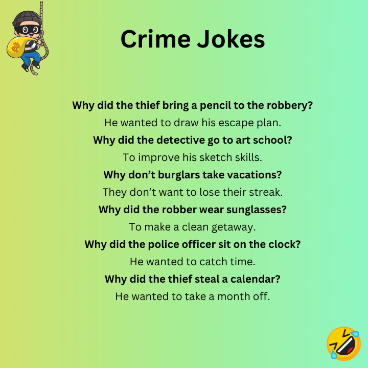 Crime Jokes