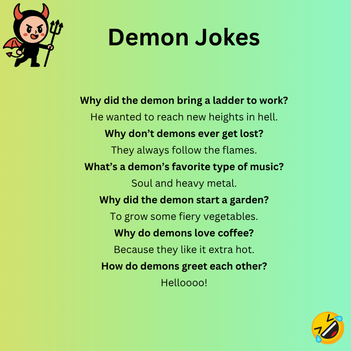 Demon Dad Jokes