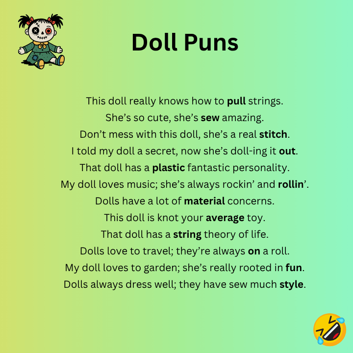 Doll Puns