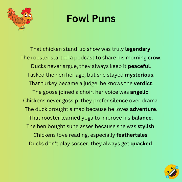 Fowl Puns