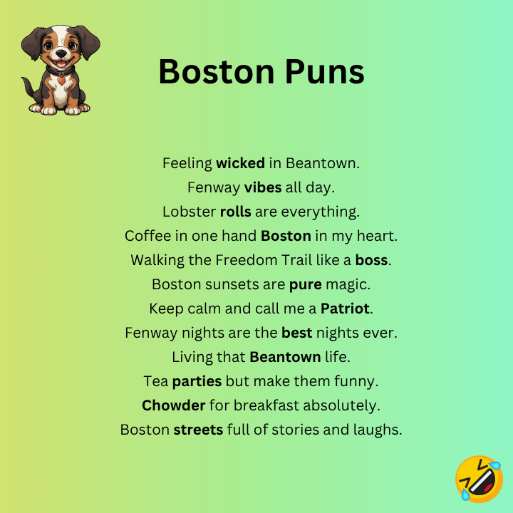 Funny Boston Captions