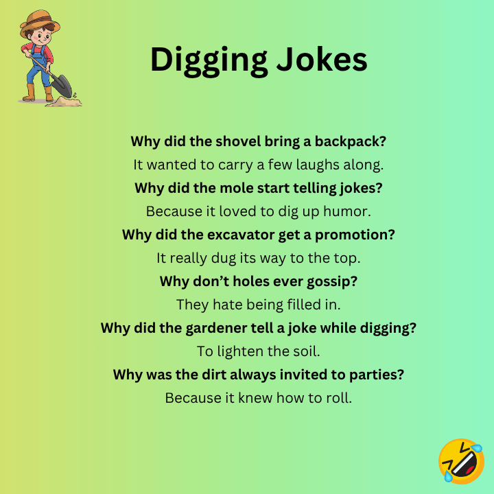 Funny Digging Jokes