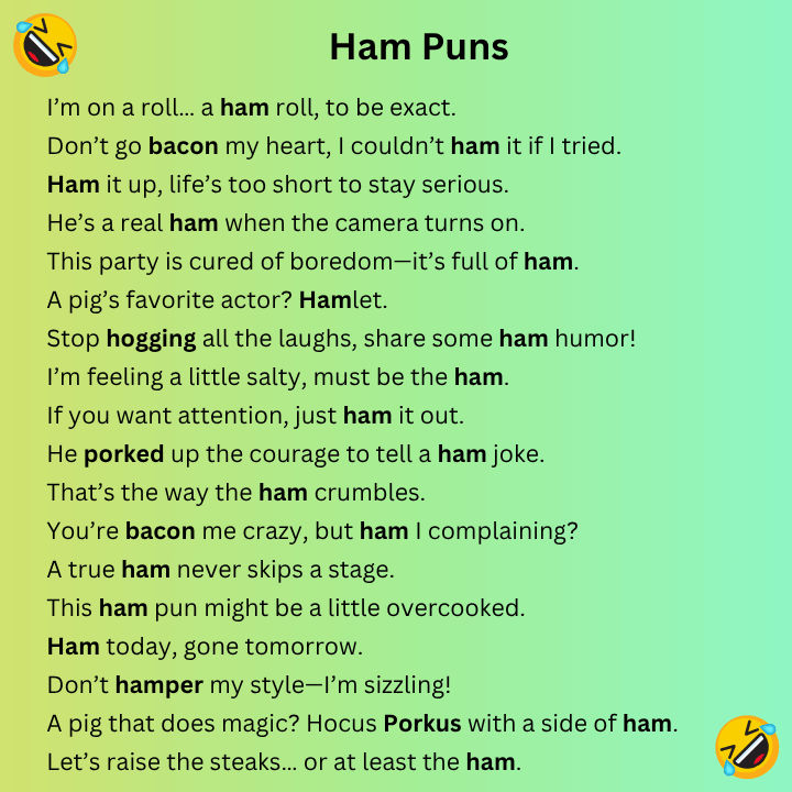 Ham Puns