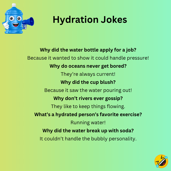 Hydration Jokes