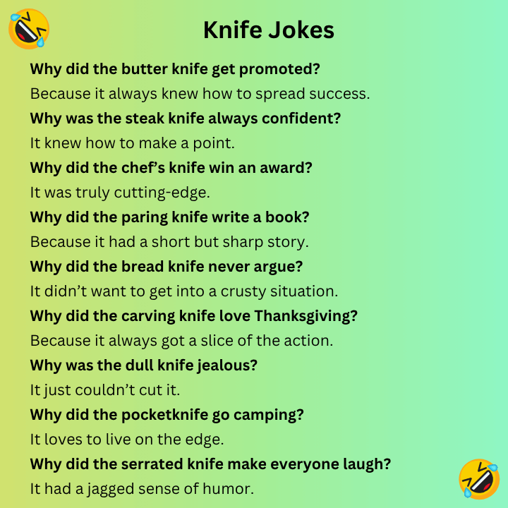 Knife Jokes