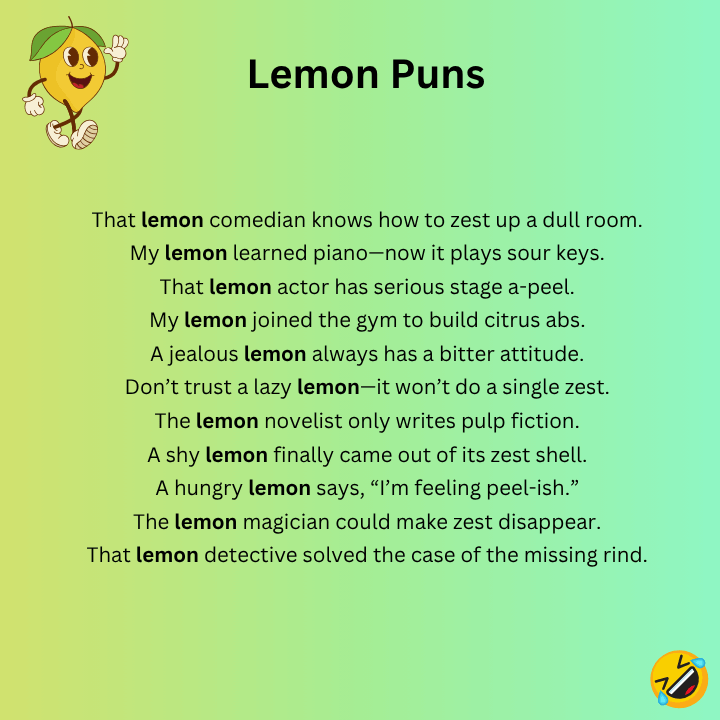 Lemon Puns