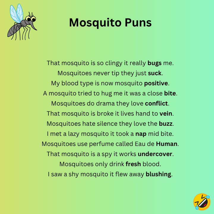 Mosquito Puns 