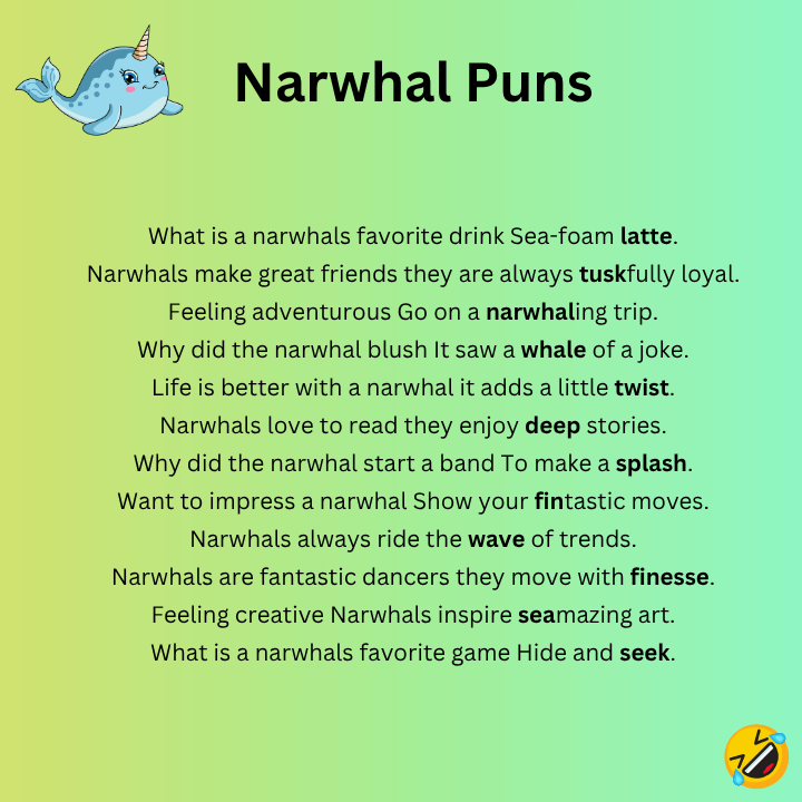 Narwhal Puns
