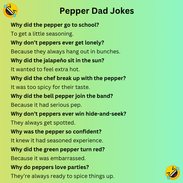 Pepper Dad Jokes