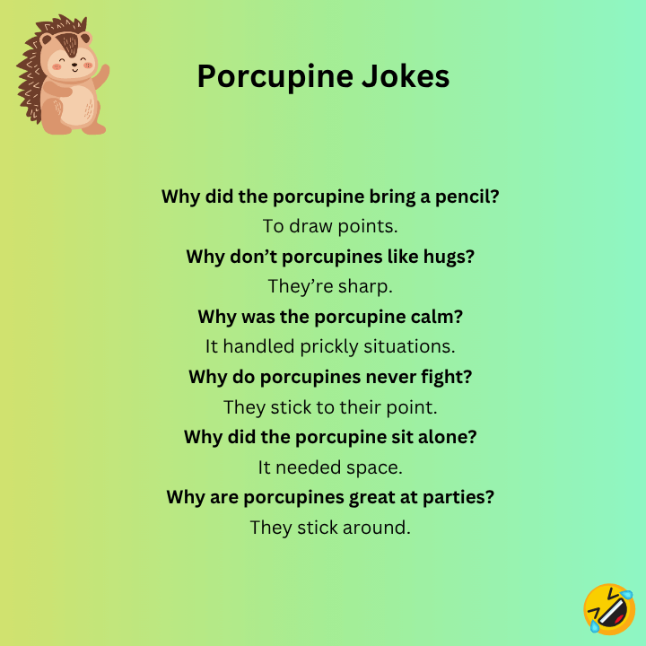 Porcupine Jokes