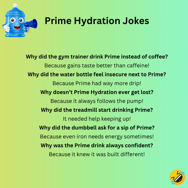Prime Hydration Jokes