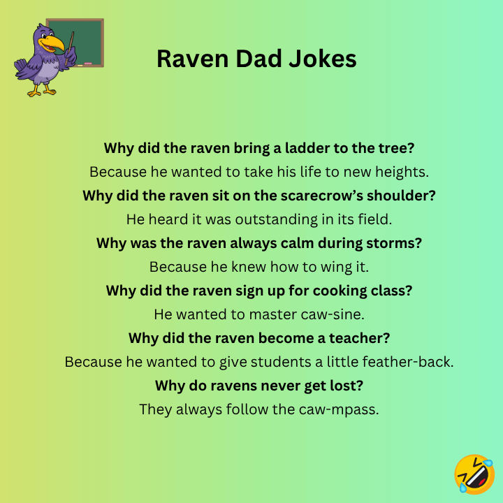 Raven Dad Jokes