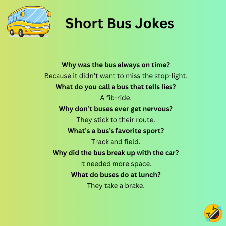 Short Bus Jokes