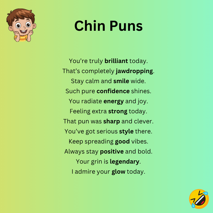 Short Chin Puns