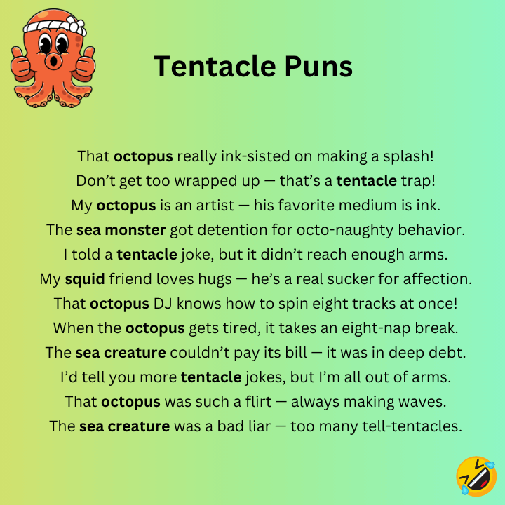 Tentacle Puns