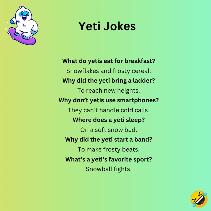 Yeti Jokes