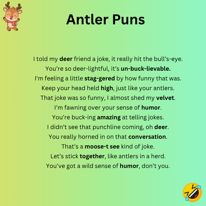 Antler Puns