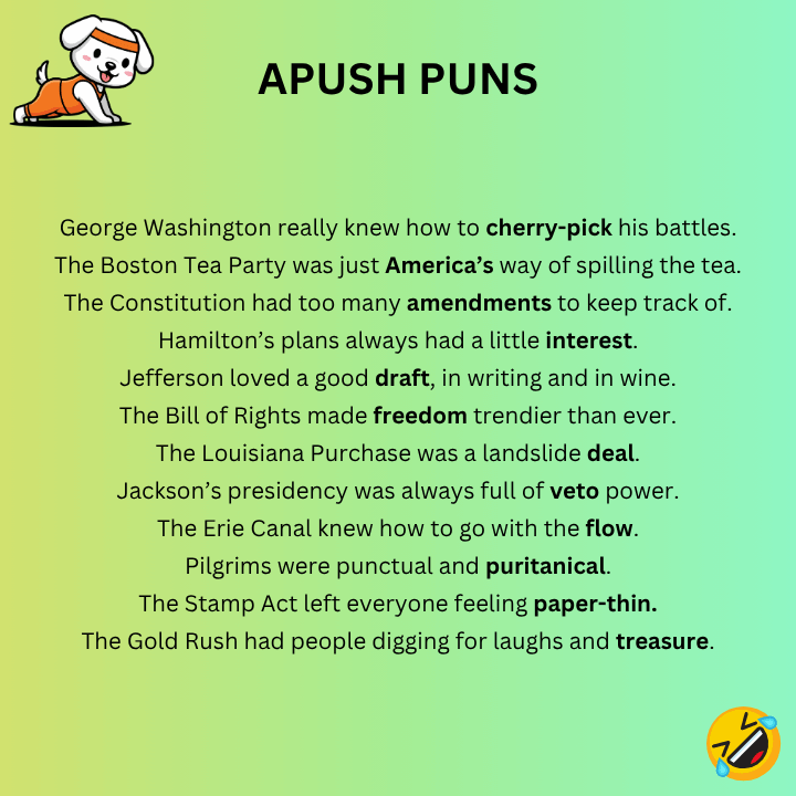 Apush Puns