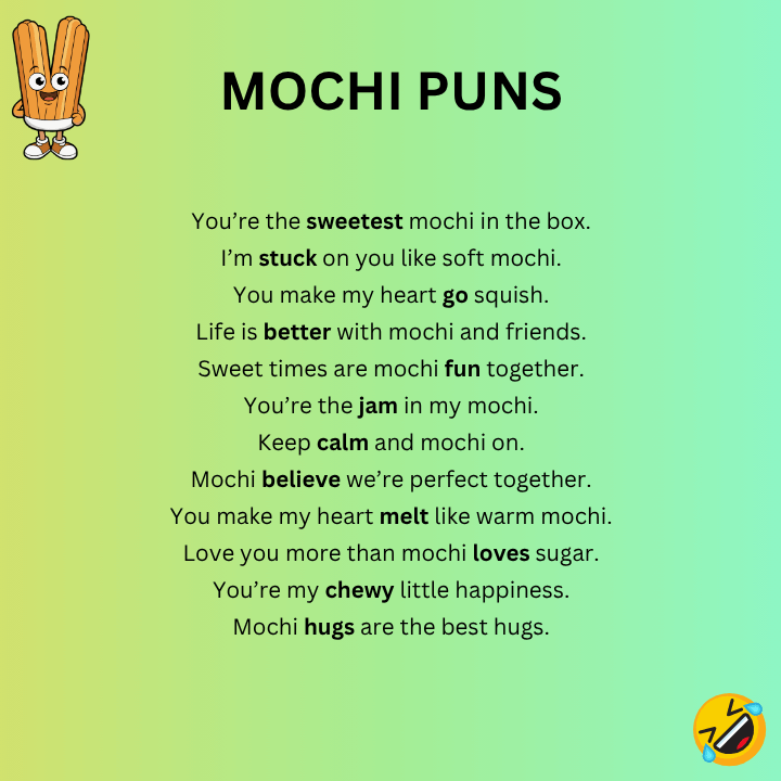 Cute Mochi Puns