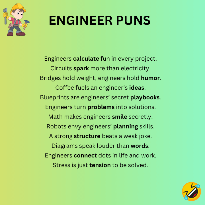 Engineer Puns One-Liners