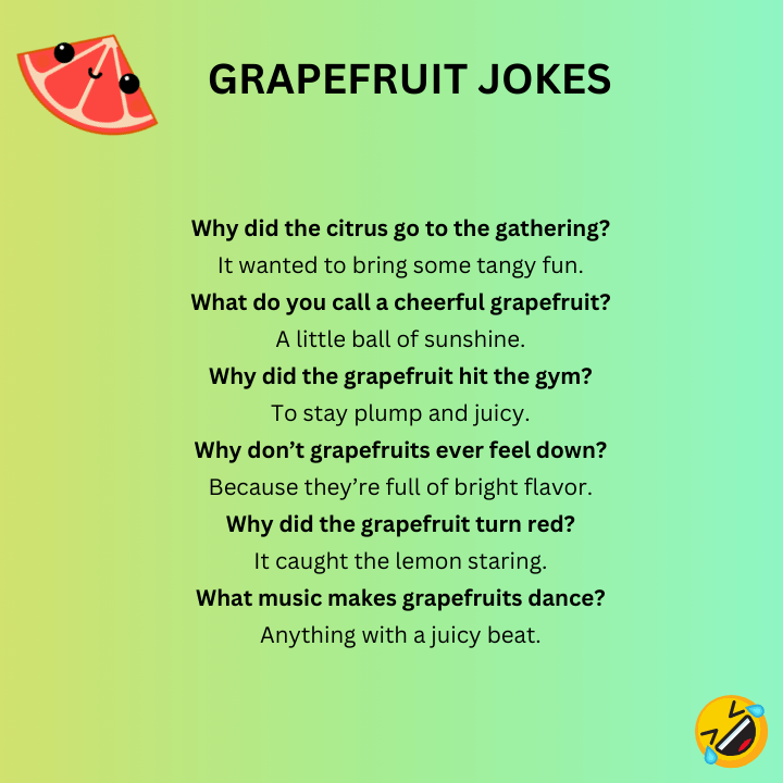 Funny Grapefruit Jokes