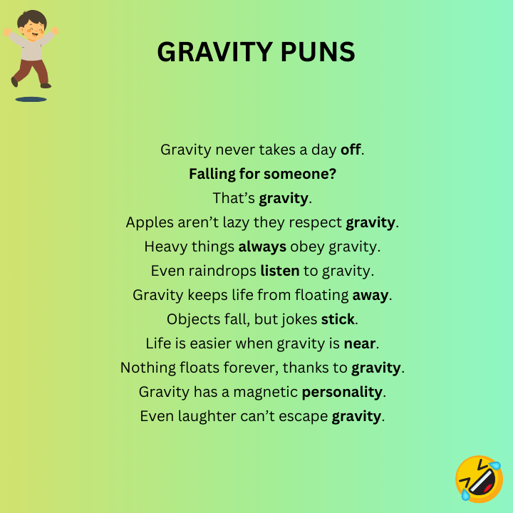 Funny Gravity Puns